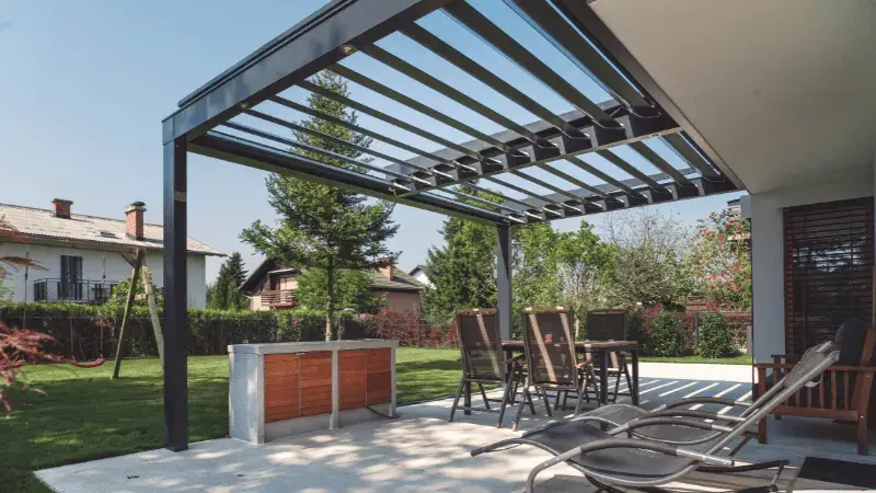 bioklimatická pergola na terase Bratislava